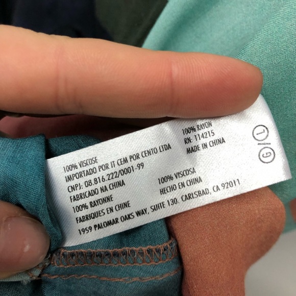 VIIX Paula Hermanny Multicolored Coverup Size L - Picture 6 of 8